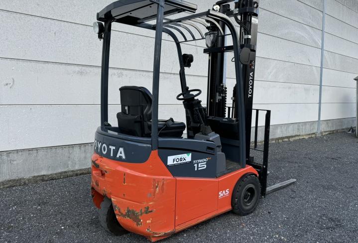 TOYOTA ELEKTRISCHE DRIEWIELER 1500 KG 1.5 T ELECTRICAL 3 WHEEL EL 3 WIELER TOYOTA 7FBEST15 7FB15 7 REEKS TOYOTA CAT MITSU FORX TRANSPORT HEFTRUCK FORX VERKOOP HEFTRUCK FORX VERHUUR HEFTRUCK THE BEST FORKLIFT DEALER CHARIOT A VENDRE FORKLIFT FOR SALE FORX DEKONINCK PIET TRANSPORT HEFTRUCK FORX BELGIUM ZEEBRUGGE BRUGGE TORHOUT ZEDELGEM ROESELARE MEULEBEKE WAREGEM SPECIALIST IN HEFTRUCKS FORX                                            4rent devako 